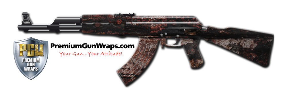 Buy Gun Wrap Grunge Wood Gun Wrap