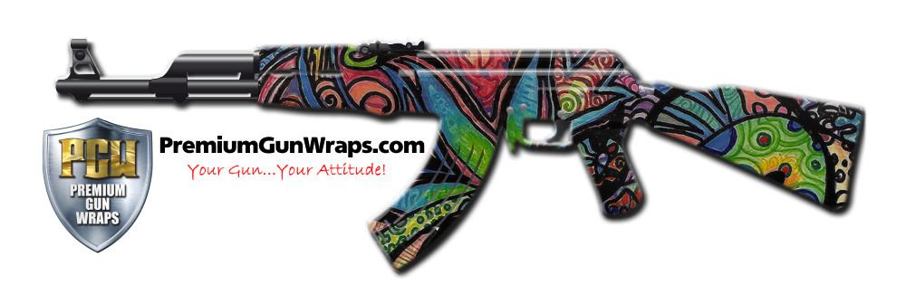 Buy Gun Wrap Psychedelic Daze Gun Wrap