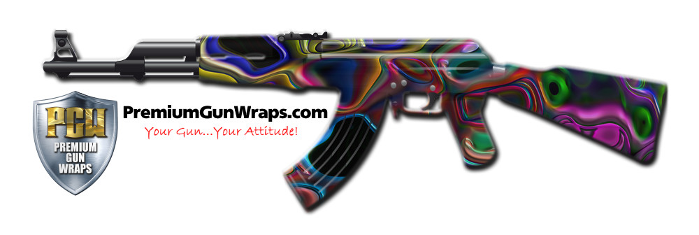 Buy Gun Wrap Trippy Drip Gun Wrap